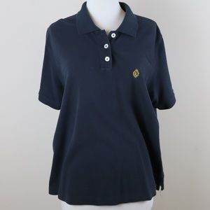 Lauren Ralph Lauren Insignia Black Polo 1X